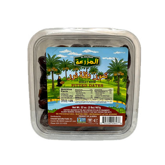 Picture of Al Mazarah Pitted Dates - 32oz