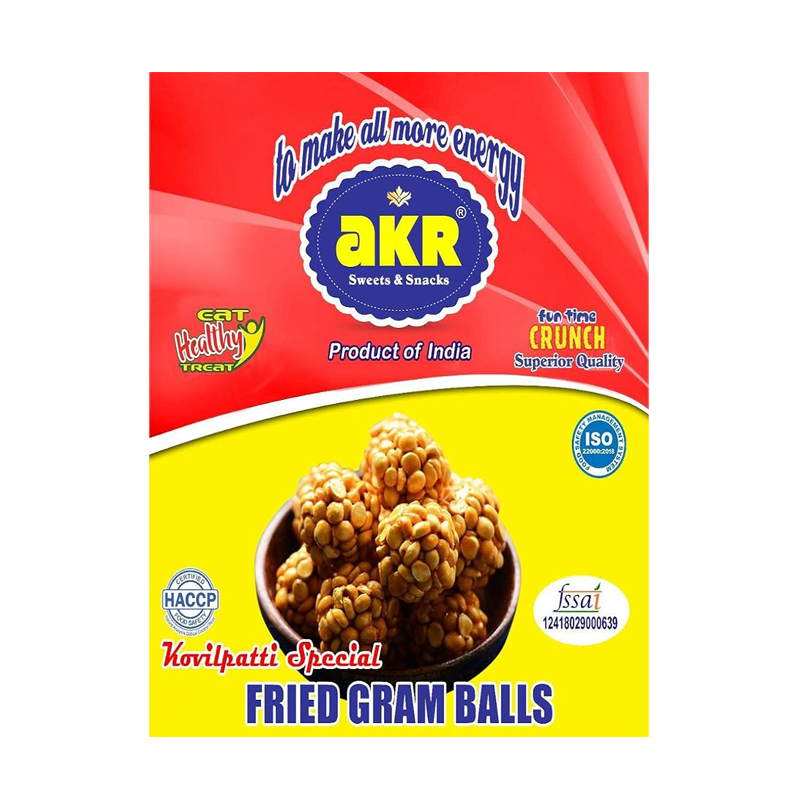 Picture of AKR Fried Gram Chikki - 200g