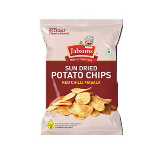 Picture of Jabsons Sun Dried Potato Chips-110g