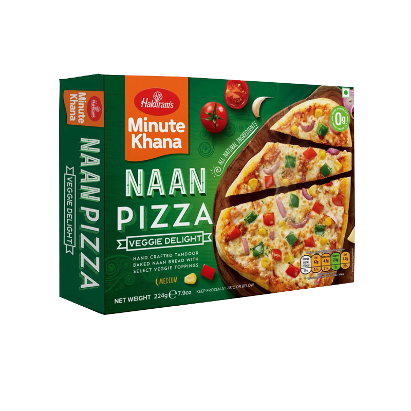 Picture of Haldirams Naan Pizza Vegetable FRZ - 240g