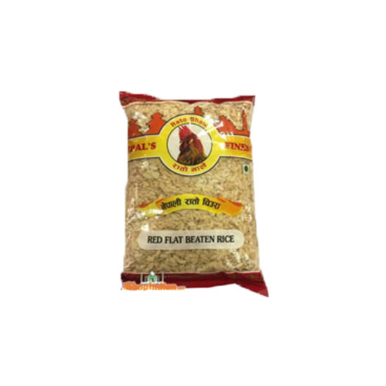 Picture of Rato Bhale Crispy Fried Beaten Rice - 250g