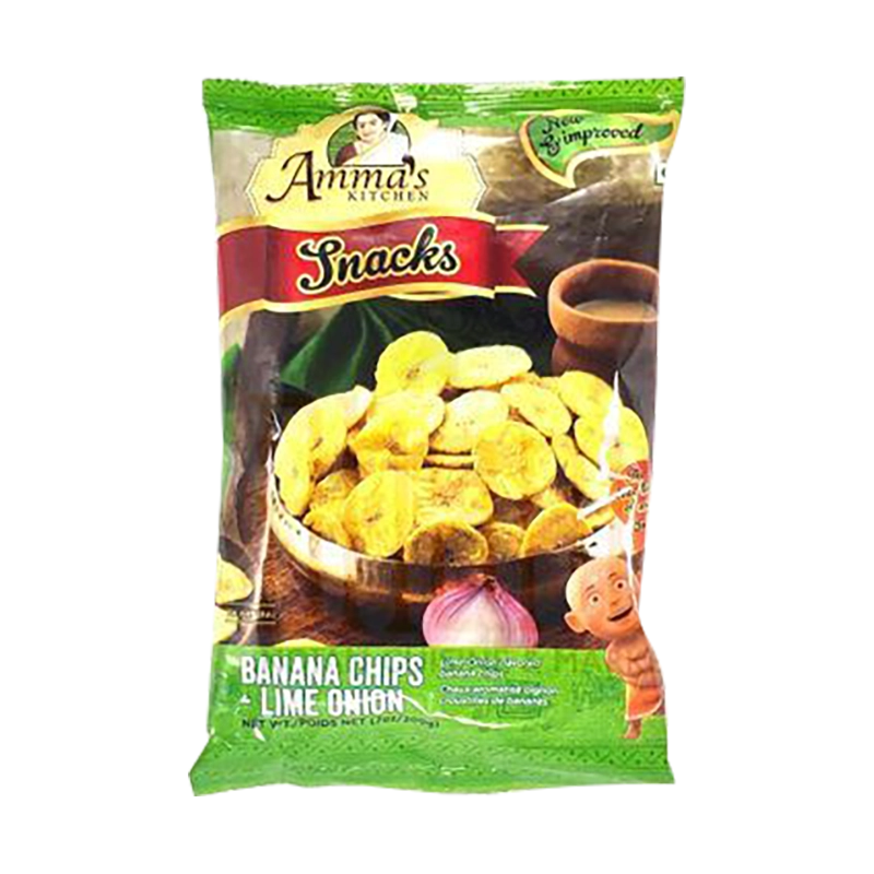 Picture of Ammas Kitchen Banana Chips Lime Onion - 200g