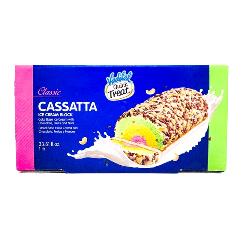 Picture of Vadilal Cassatta Block Ice Cream FRZ - 1lt
