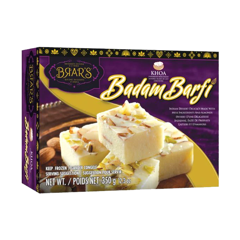 Picture of Brars Badam Barfi FRZ - 350g