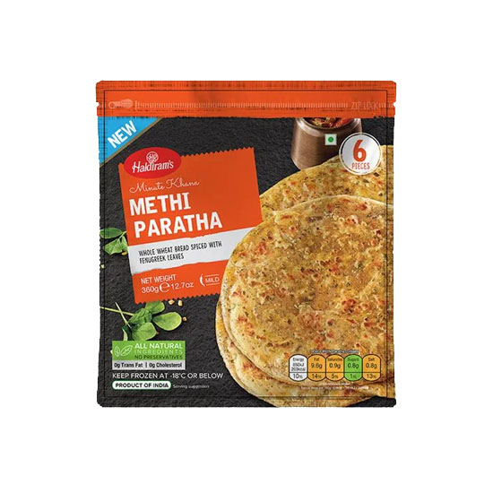 Picture of Haldirams Methi Paratha FRZ - 300g*6