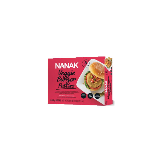 Picture of Nanak Veggie Burger Patty FRZ-640g* 8