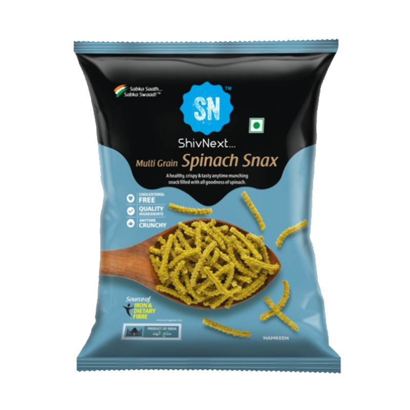 Picture of ShivNext Multigrain Spinach Snax - 150g