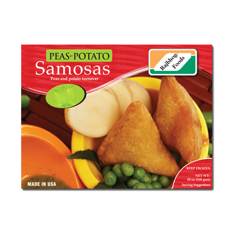 Picture of Rajbhog Potato & Peas Samosa FRZ - 544g*30