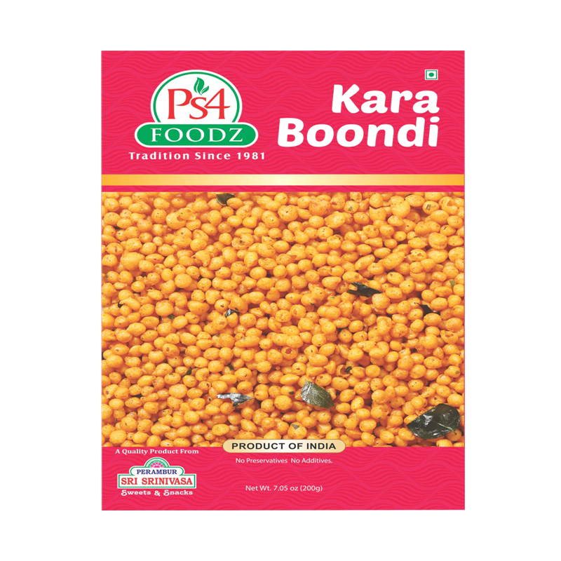 Picture of PS4 Foodz Kara Boondi - 200g