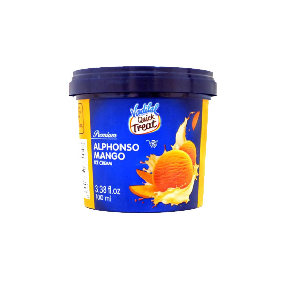 Picture of Vadilal Alphonso Mango Ice Cream - 100ml