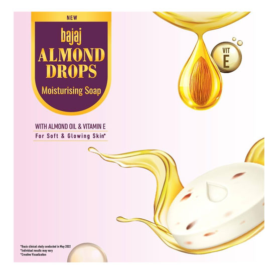 Picture of Bajaj Cool Almond Drops Soap-125g