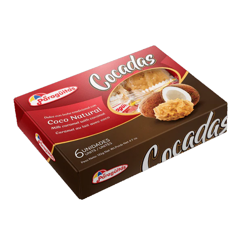 Picture of El Paraguitas Cocadas Milk Caramel with Coconut - 120g*6