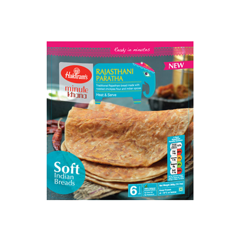 Picture of Haldirams Paratha Rajasthani FRZ - 360g