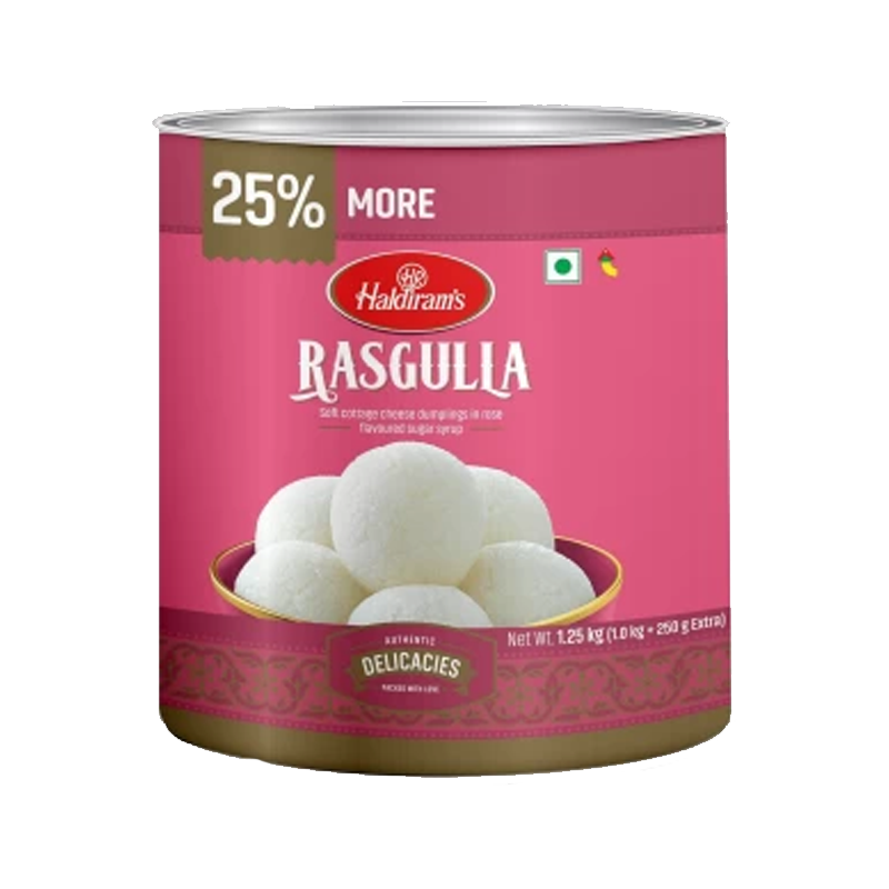 Picture of Haldirams Rasgulla Can - 1.25kg