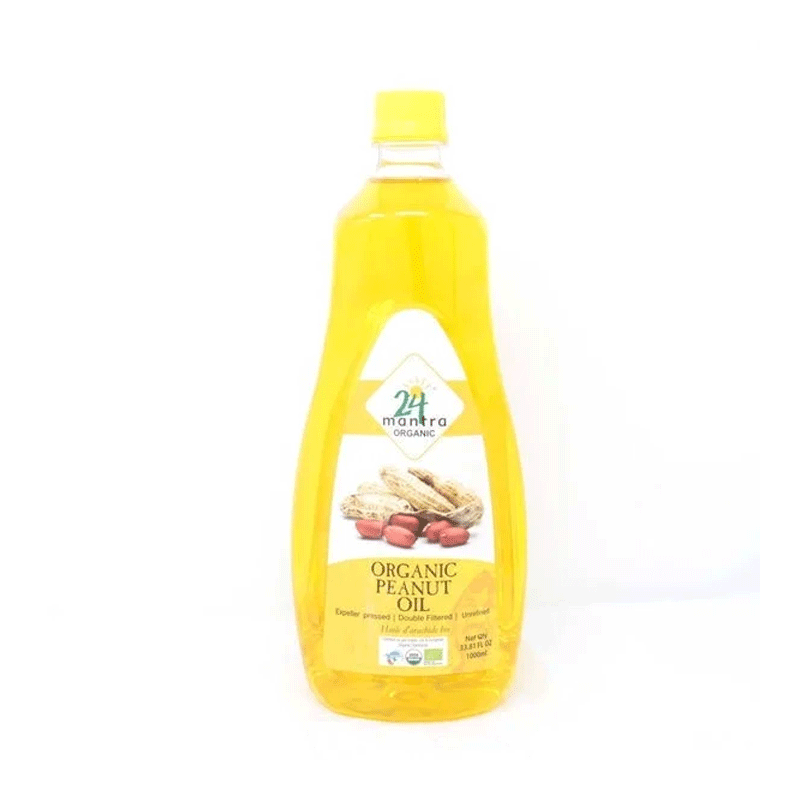 Picture of 24 Mantra Organic Peanut Oil - 1000ml