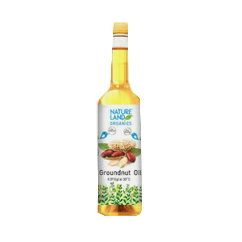 Picture of Nature Land Organic Groundnut Oil - 500ml