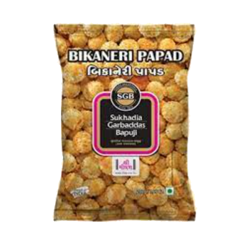 Picture of Sukhadia Garbaddas Bapuji & Sons Bikaneri Papad - 100g