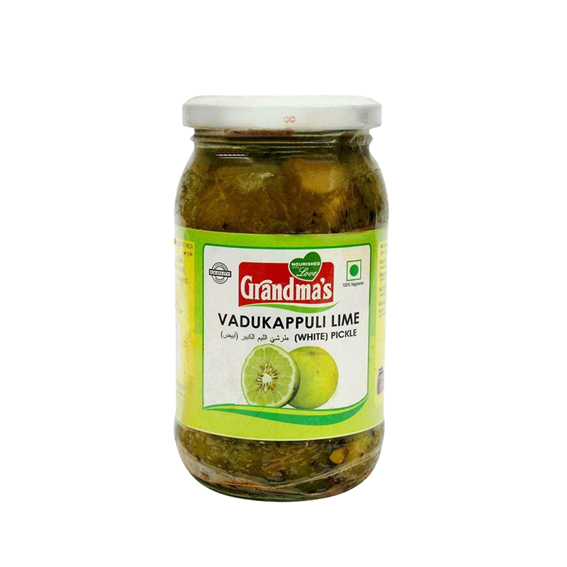 Picture of Grandmas Vadukappuli Lime White Pickle - 400g