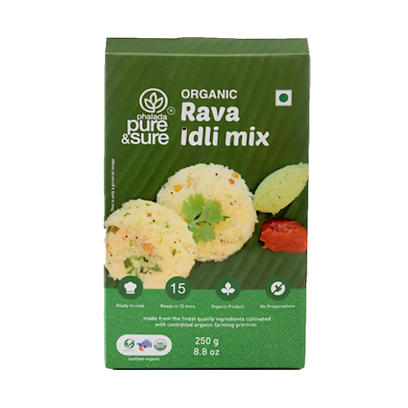 Picture of Pure & Sure Organic Rava Idli Mix - 250g