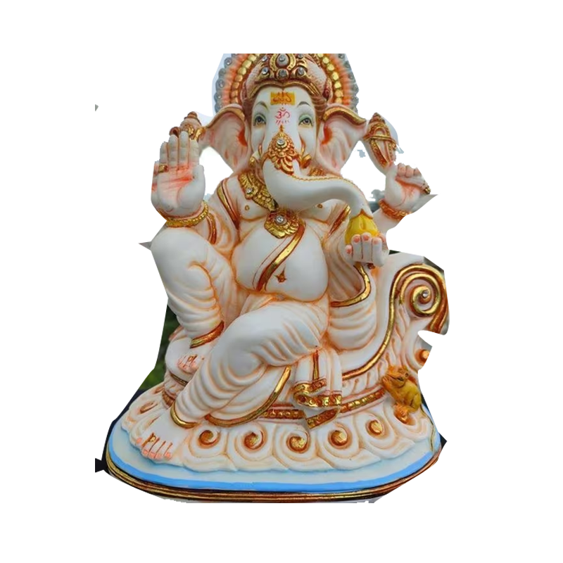 Picture of S White CP Ganesh Statue L1