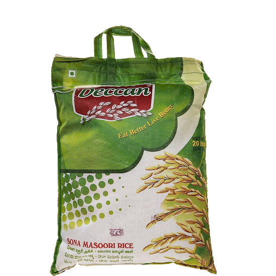 Picture of Deccan Organic Sona Masoori Rice - 20lb