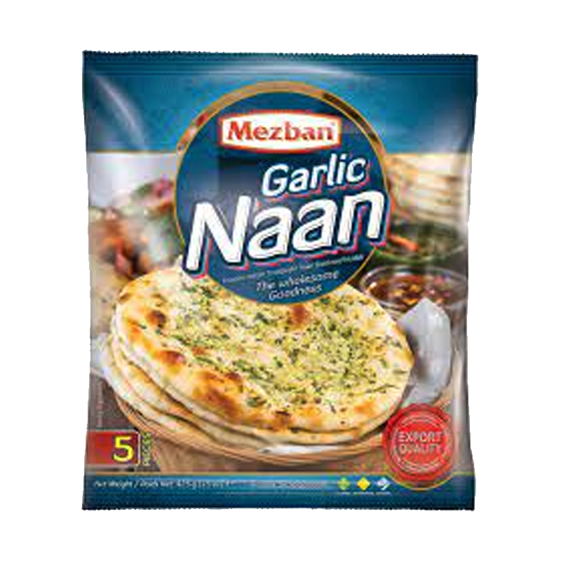 Picture of Mezban Garlic Naan FRZ - 426g*5