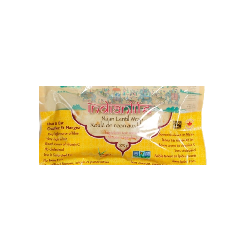 Picture of Indianlife Naan & Lentil Wrap FRZ - 275g