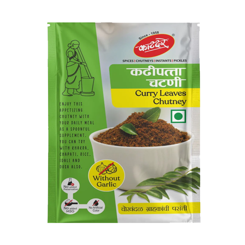 Picture of Katdare Curry Leaves Chutney - 100g