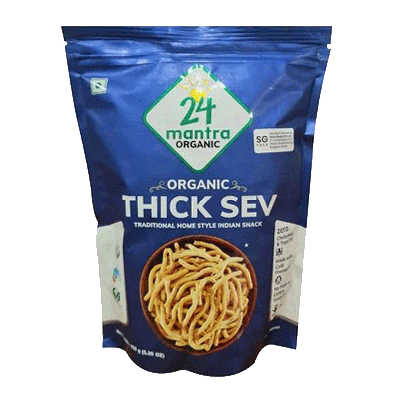 Picture of 24 Mantra Organic Thick Sev - 150g