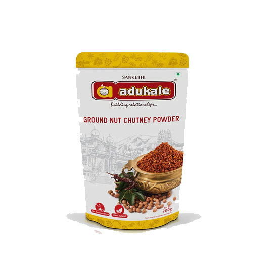 Picture of Adukale Ground Nut Chutney Powder Peanut Powder - 200g