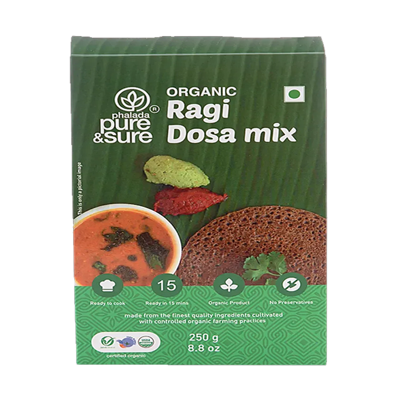 Picture of Pure & Sure Organic Ragi Dosa Mix - 250g