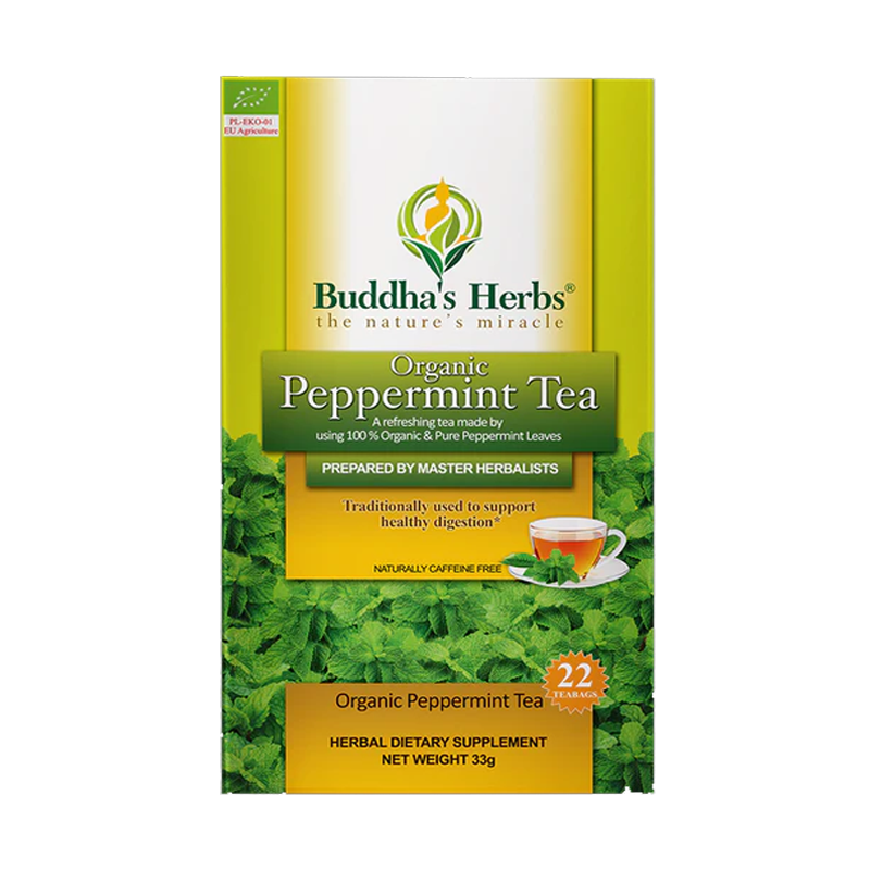 Picture of Buddhas Herbs Peppermint Tea Bags - 33g*2