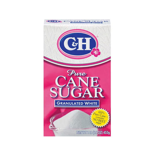 Picture of C&H Granulated Pure Cane Sugar - 1lb