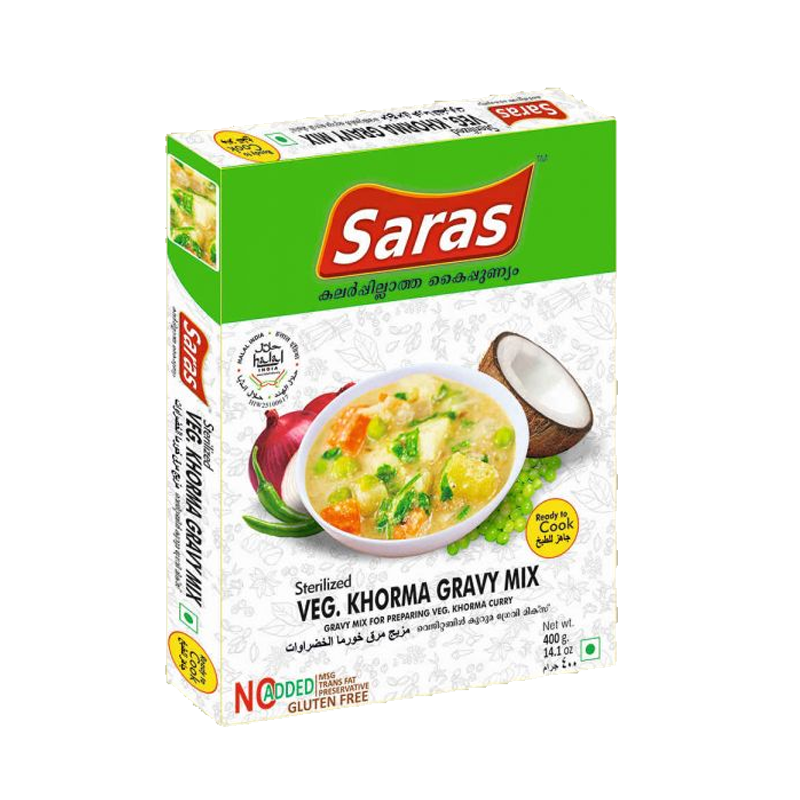 Picture of Saras Veg Khorma Gravy RTE - 400g