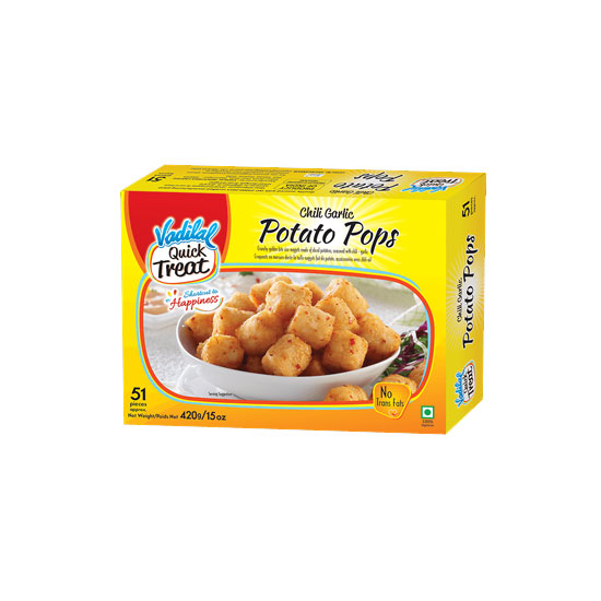 Picture of Vadilal Potato Pops FRZ-400g