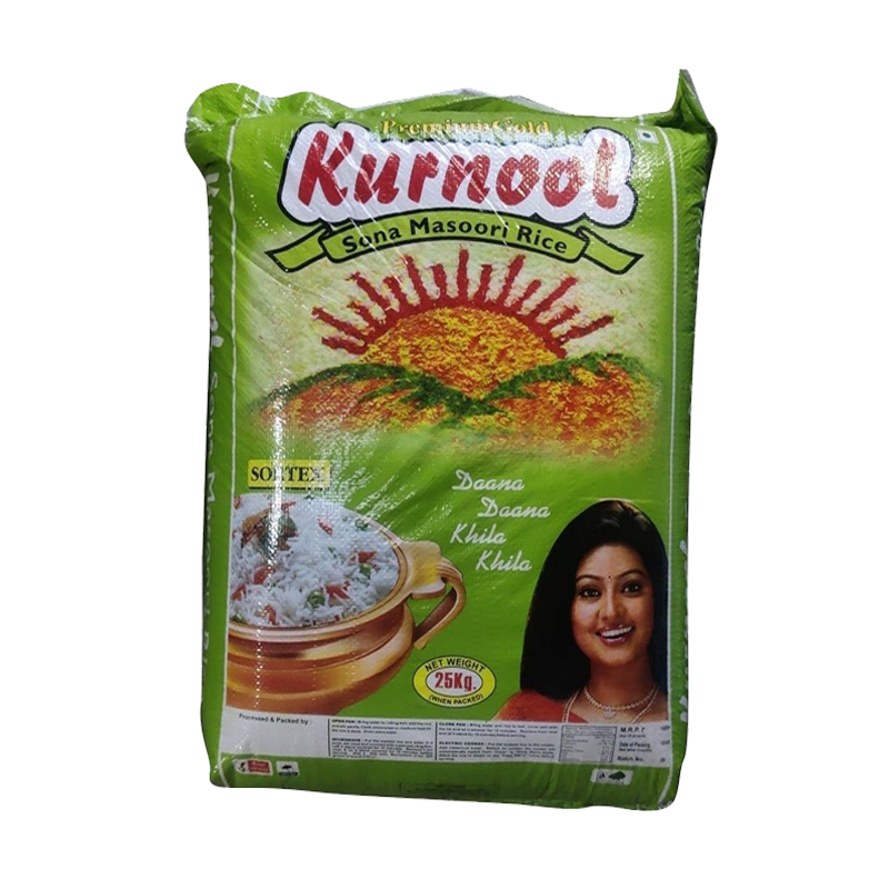 Picture of Kurnool Sona Masoori Rice - 20lb