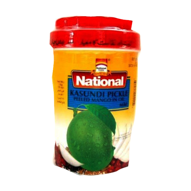 Picture of National Kasundi Peeled Mango Pickle - 1kg