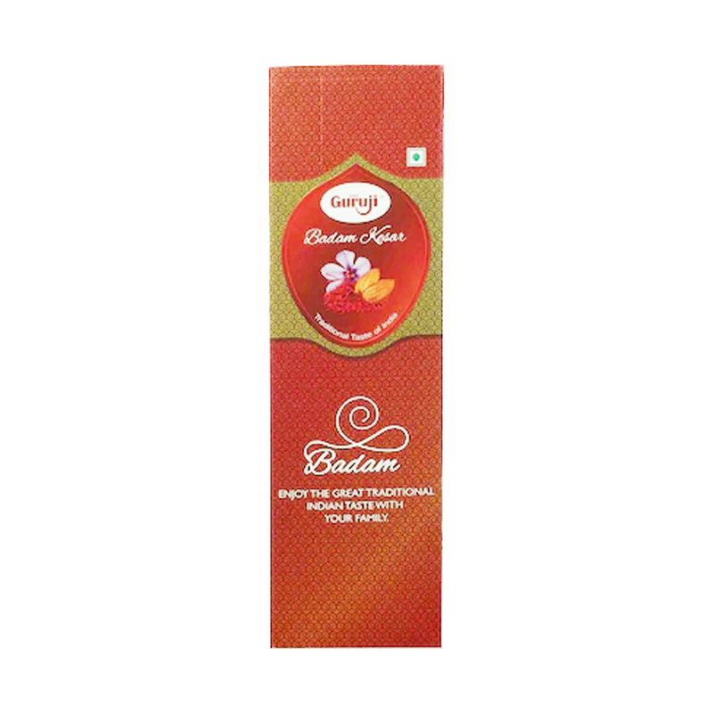 Picture of Guruji Badam Kesar Drink Mix - 750ml