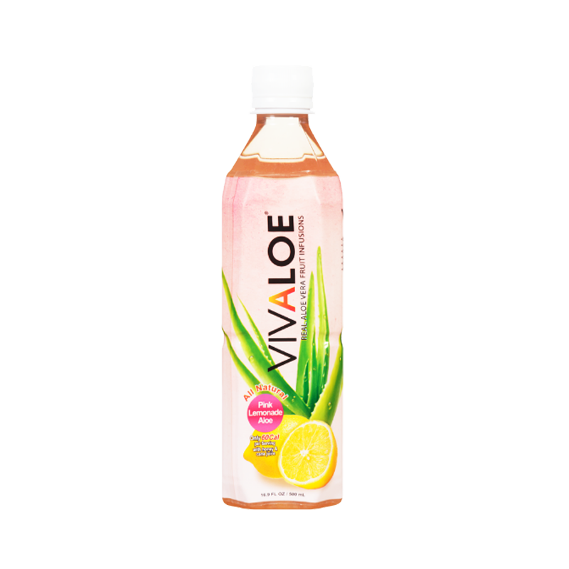 Picture of Vivaloe Pink Lemonade Aloe Drink - 500ml