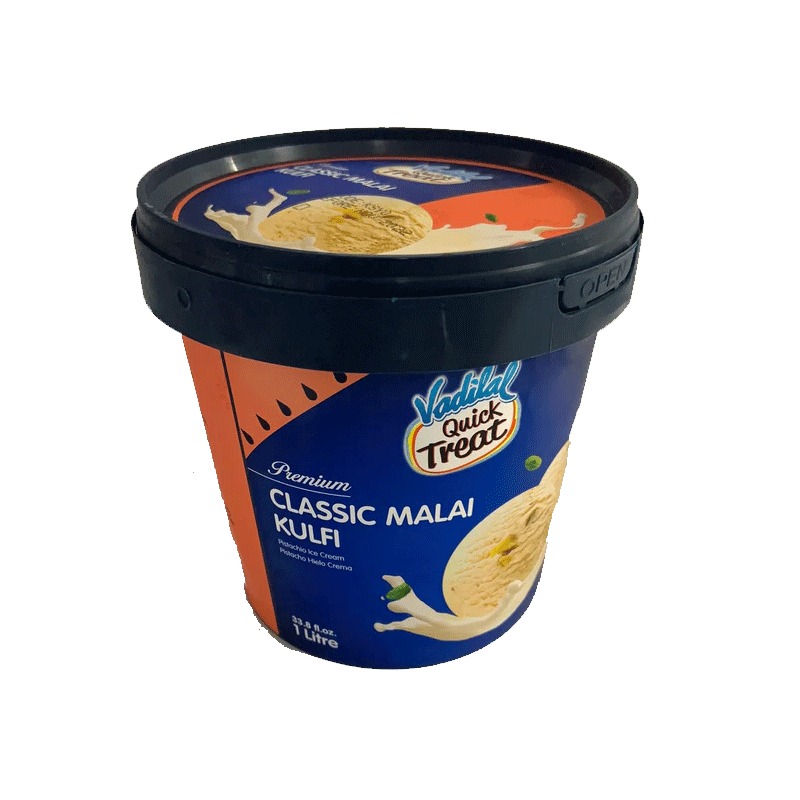 Picture of Vadilal Kulfi King Dry Fruit Malai Ice Cream FRZ - 1lt