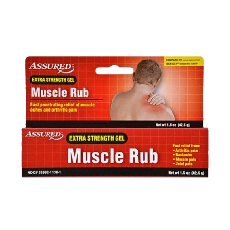 Picture of Assured Muscle Rub Extra Strentgth Pain Relieving Gel - 42.5g