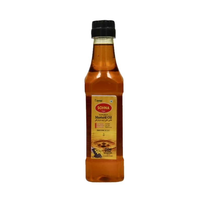Picture of Sohna Kachi Ghani Mustard Oil - 250ml