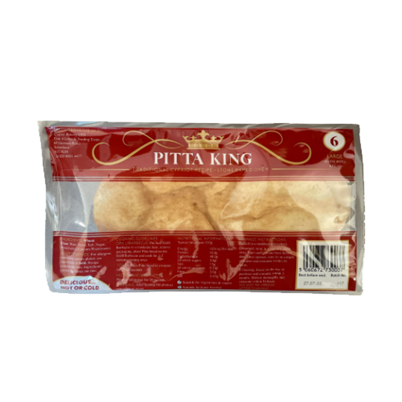 Picture of Pita White Bread Big - 6pcs