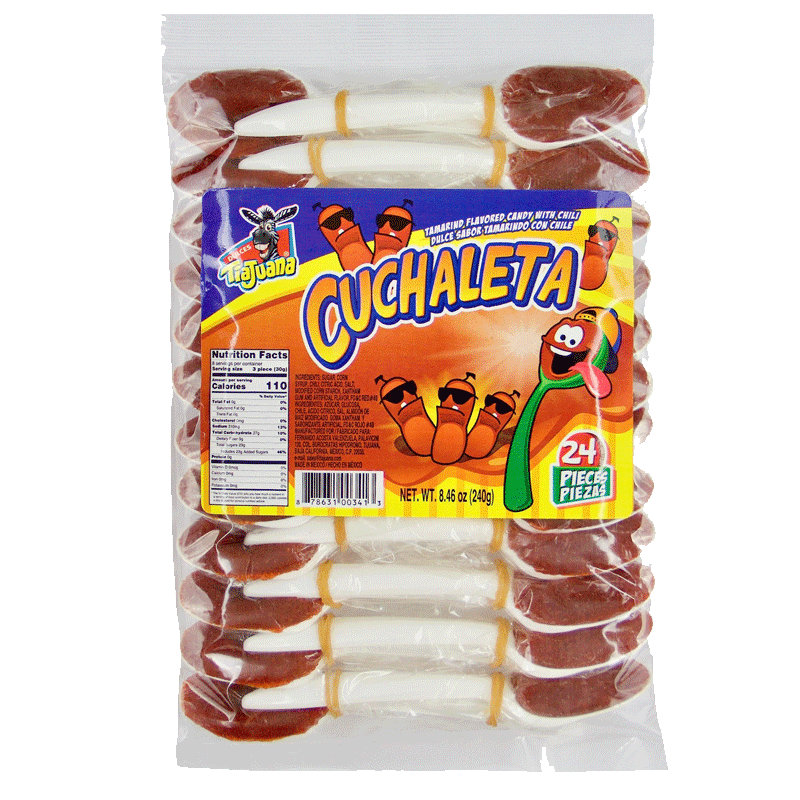 Picture of Cucharita Rica Mexican Tamarindo Flavored Spoon - 300g