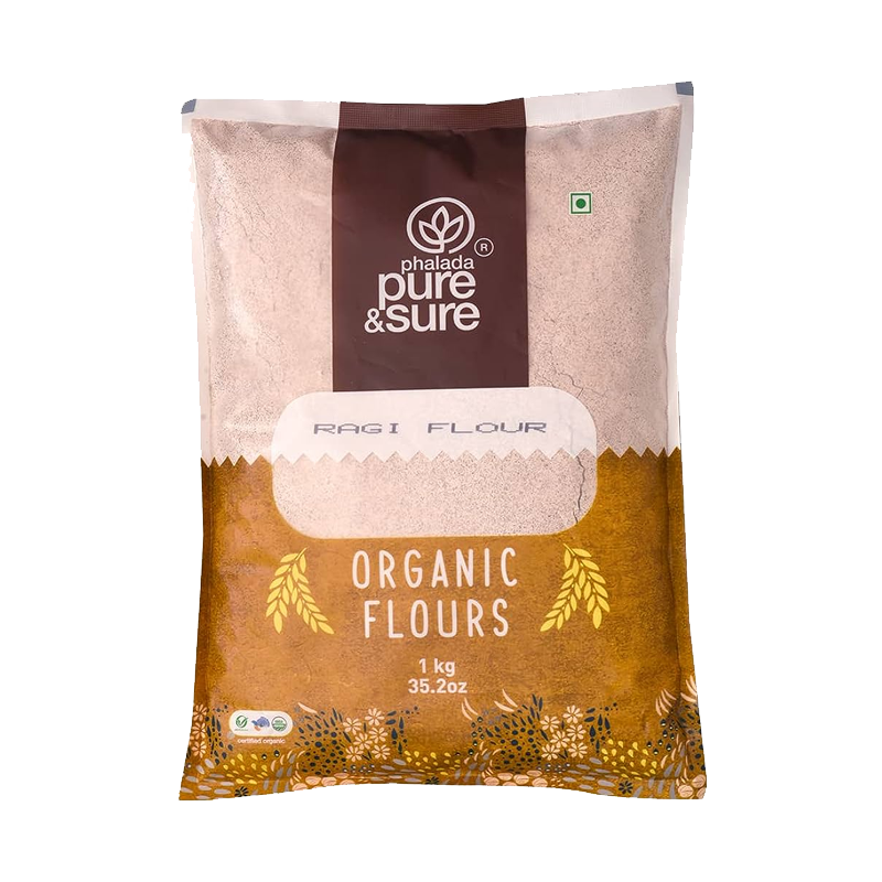 Picture of Pure & Sure Organic Ragi Flour - 1kg