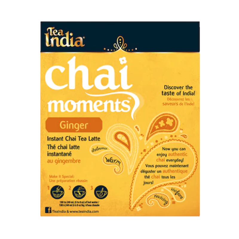 Picture of Tea India Chai Moments Ginger Tea Mix - 224g*10