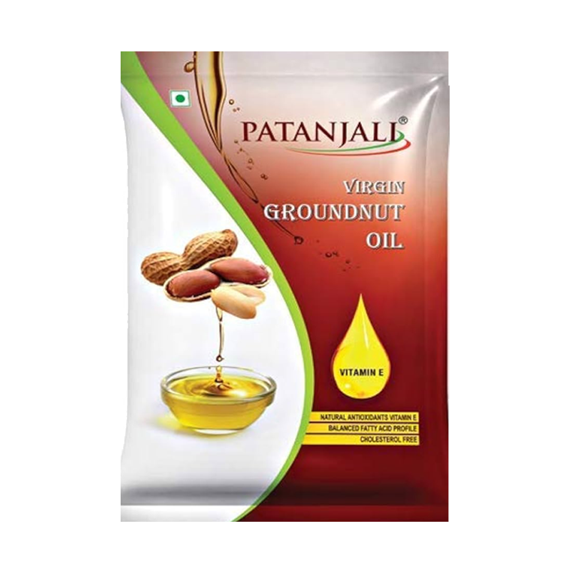 Picture of Patanjali Groundnut Oil - 1lt