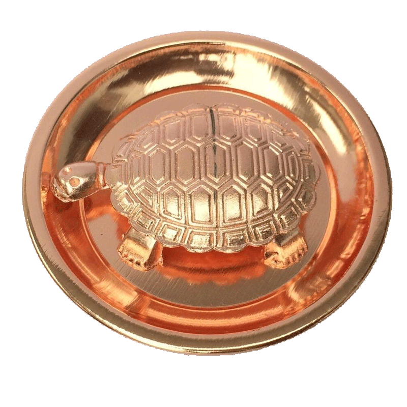 Picture of Copper Turtle And Plate - Ea