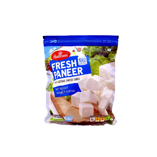 Picture of Haldirams Fresh Paneer Cubes FRZ-450g