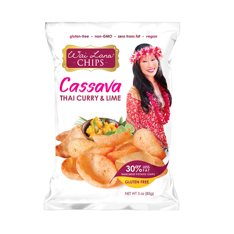 Picture of Wai Lana Chips Thai Curry- 3oz